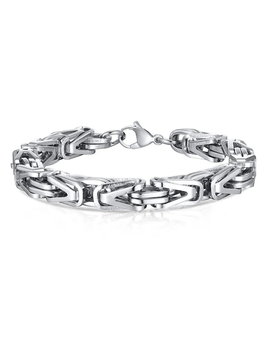 V-Frame Pulse Link Bracelet
