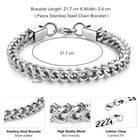 Premium Curb Chain Bracelet For Men