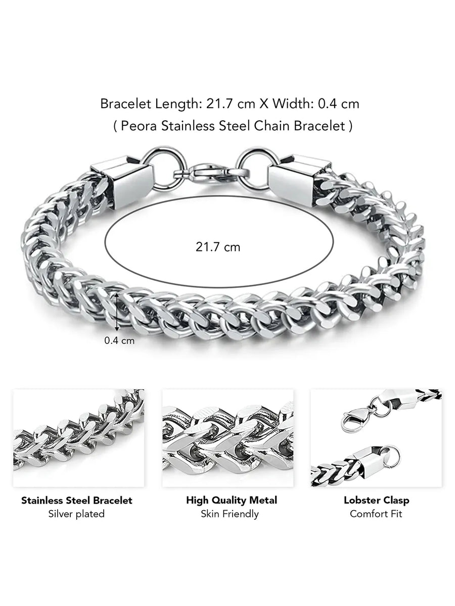 Premium Curb Chain Bracelet For Men