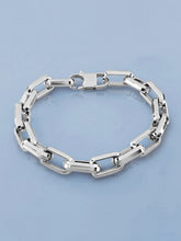 Bold Silver Linked Chain For Men