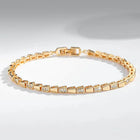 Peora Crystal Link Bracelet - Gold