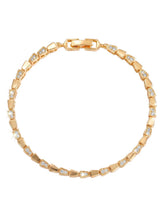 Peora Crystal Link Bracelet - Gold