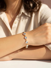 Peora Delicate Crystal Luxe Bracelet - Gold