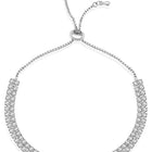 Peora Diamond Glow Bracelet - Silver