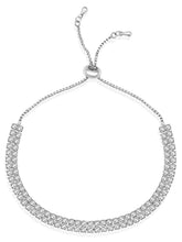 Peora Diamond Glow Bracelet - Silver