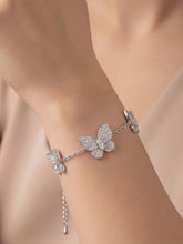 Peora Butterfly Dream Wings Bracelet - Silver