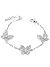 Peora Butterfly Dream Wings Bracelet - Silver