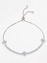 Peora Crystal Radiance Bracelet - Silver