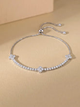 Peora Crystal Radiance Bracelet - Silver