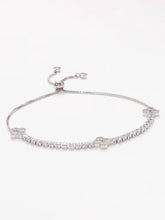 Peora Crystal Radiance Bracelet - Silver