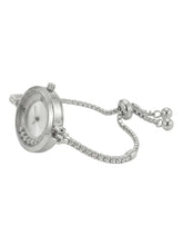Peora Classic Slider Bracelet Watch - Silver