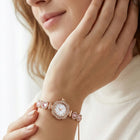 Peora Blossom Radiance Bracelet Watch - Rose Gold