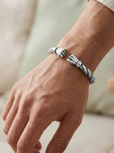 Peora Warrior Beast Oxidised  Kada - Silver