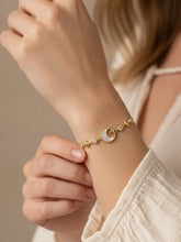 Peora Moonbeam Charm Bracelet - Gold