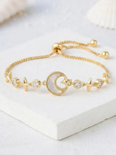 Peora Moonbeam Charm Bracelet - Gold