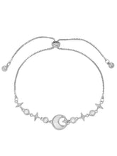 Peora Moonbeam Charm Bracelet - Silver
