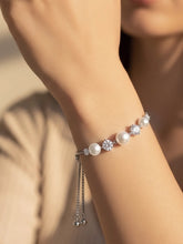 Peora Pearl Elegance Bracelet - Silver