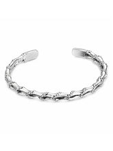 Peora Heritage Craft Oxidised  Kada - Silver