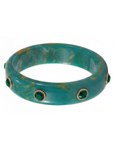 Peora Ocean Stone Accent Resin Bangle