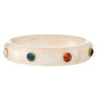 Peora MoonBeam Stone Accent Resin Bangle