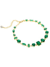 Gold Plated Emerald Spectrum Bracelet