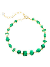 Gold Plated Emerald Spectrum Bracelet