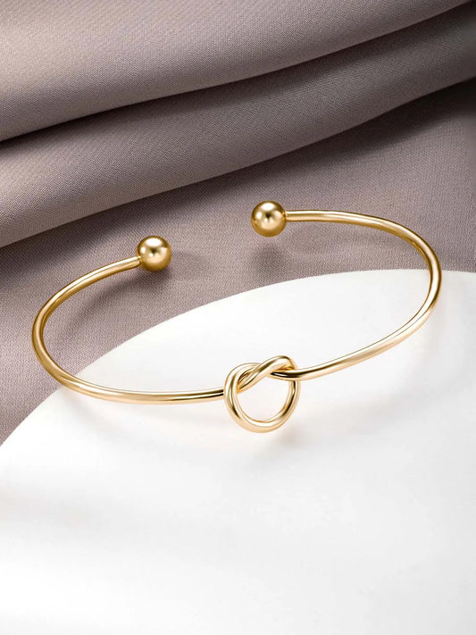 Staple Cuff Bracelet by Peora | Bold & Modern Wristwear