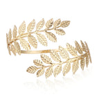 Peora Leaf Design Kada Bracelet – Elegant Nature-Inspired Style