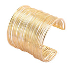 Peora Layered Wire Bracelet – Sleek & Stylish Statement