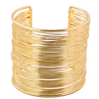Peora Layered Wire Bracelet – Sleek & Stylish Statement