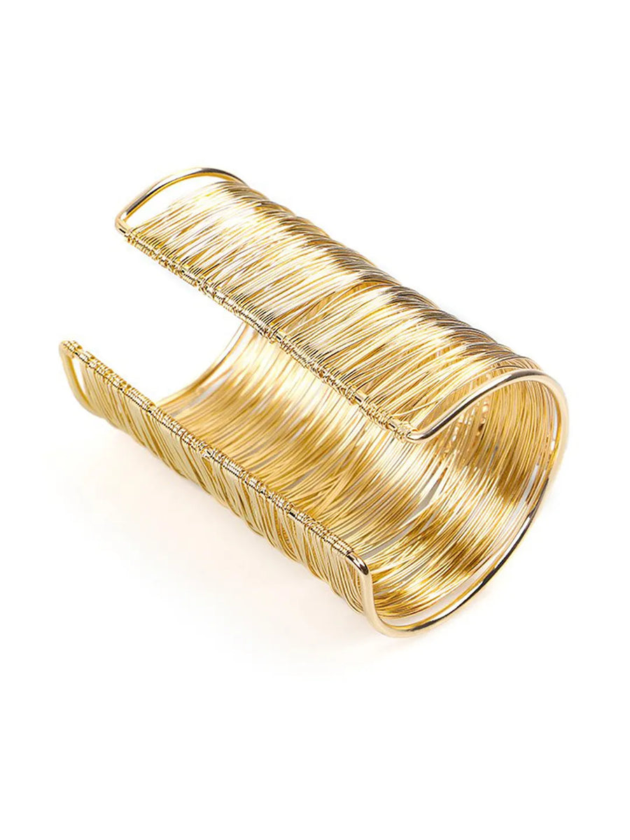 Peora Wire Wrapped Bracelet – Artistic & Trendy Design