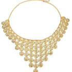 Golden Dusk Cascading Coin Belt