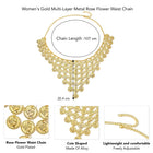 Golden Dusk Cascading Coin Belt