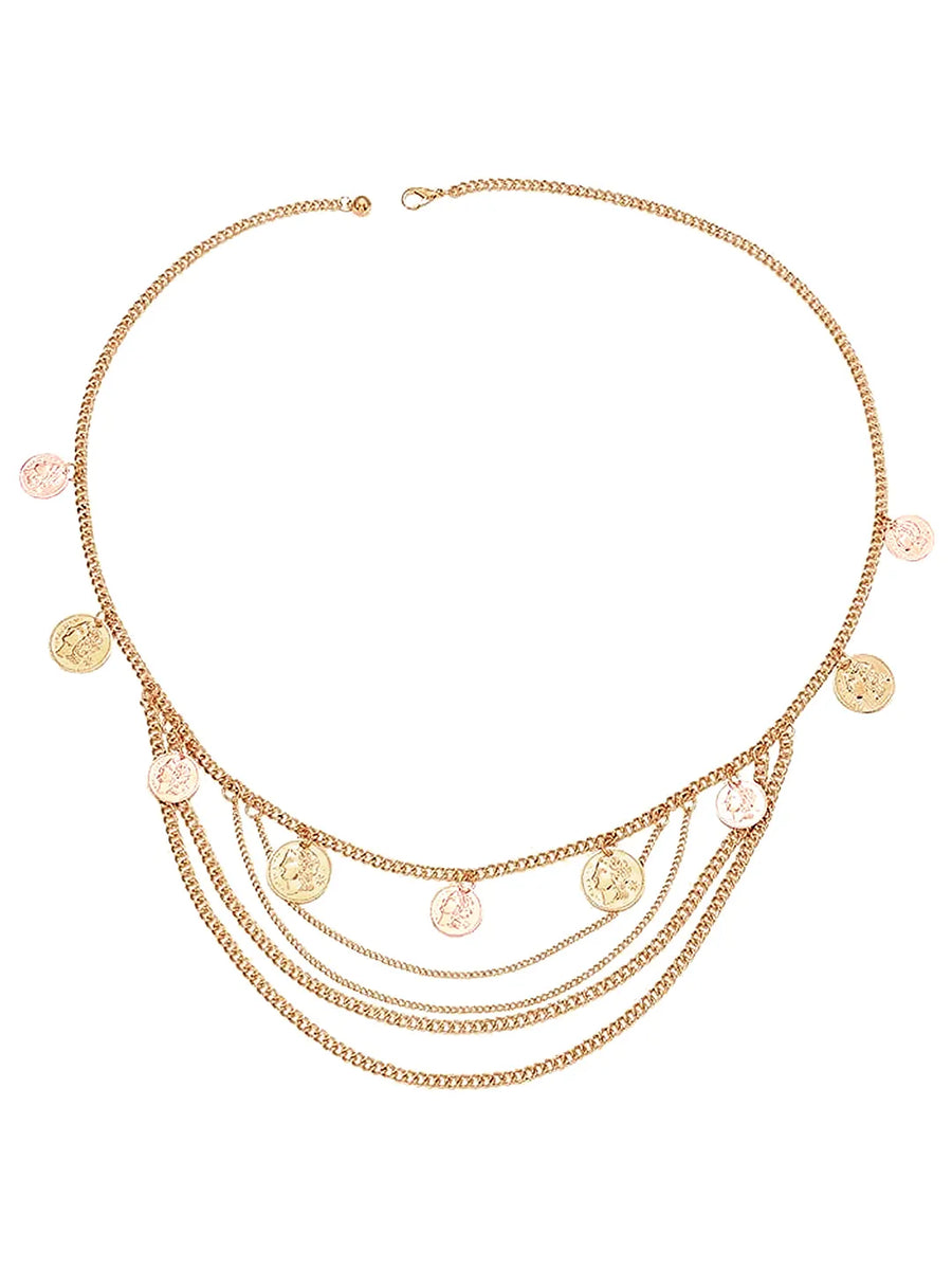 Sunlit Charm Multi Layer Belly Chain