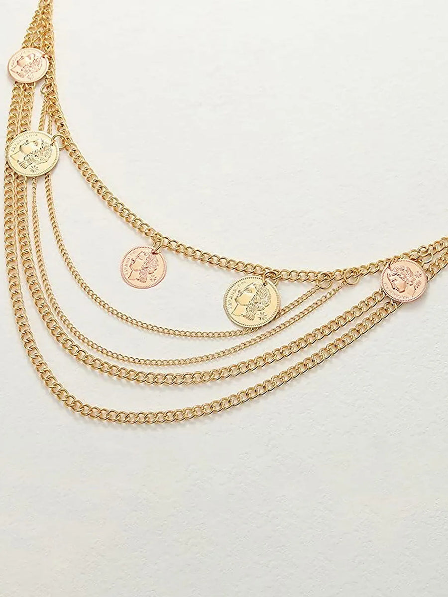 Sunlit Charm Multi Layer Belly Chain