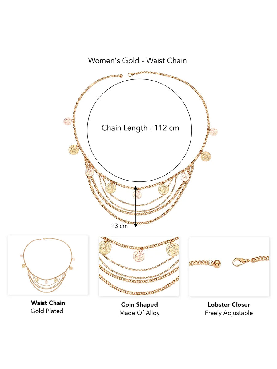 Sunlit Charm Multi Layer Belly Chain