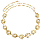 Gold Plated Pearl Belly Chain