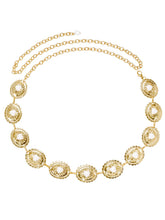 Gold Plated Pearl Belly Chain