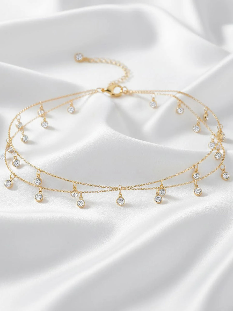 Peora Delicate Charm Layer Gold Belly Chain