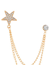 Peora Dual Chain Brooch Pin – Stylish & Royal Touch