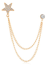Peora Dual Chain Brooch Pin – Stylish & Royal Touch