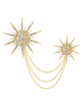 Peora Twinkling Star Brooch – Sparkle with Every Look