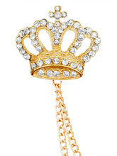 Peora Crown Shaped Brooch Pin – Royal & Stylish Accessory
