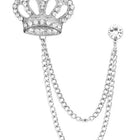 Peora Crown Shaped Brooch Pin – Royal & Stylish Accessory