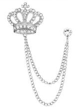 Peora Crown Shaped Brooch Pin – Royal & Stylish Accessory