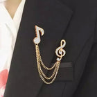 Double Chain Brooch – Stylish & Royal Brooch Designs | Peora

 