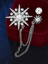 Double Chain Brooch – Elegant Layered Brooch Designs | Peora