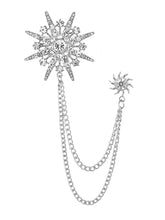 Double Chain Brooch – Elegant Layered Brooch Designs | Peora