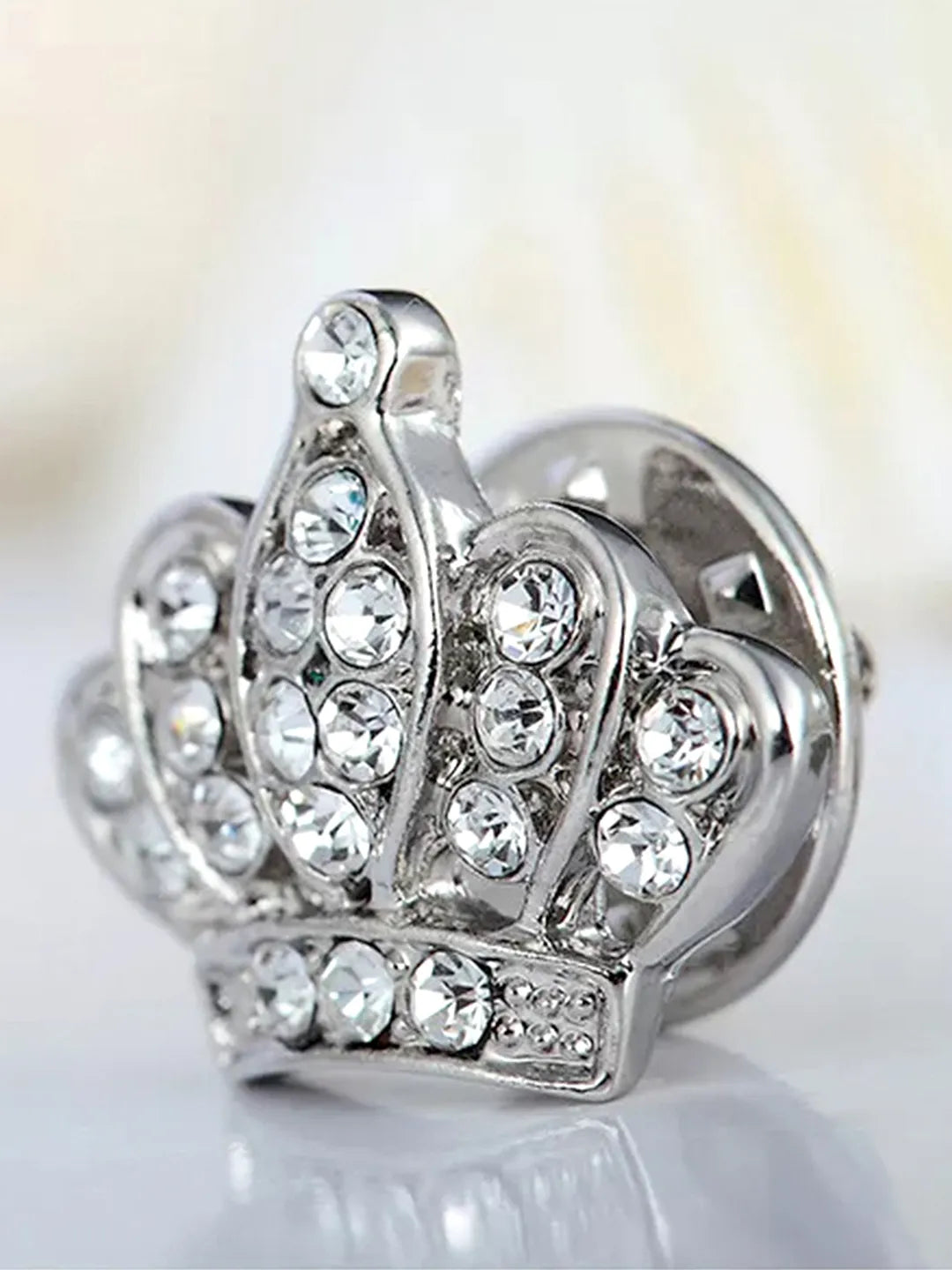 Royal Elegance King's Crown Brooch