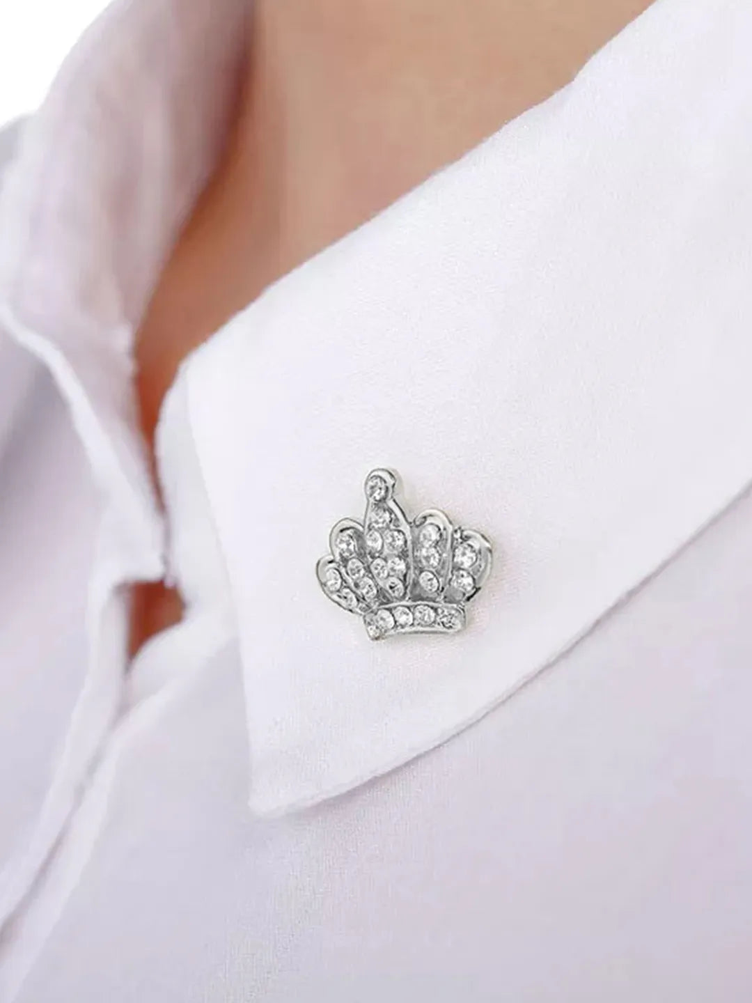 Royal Elegance King's Crown Brooch